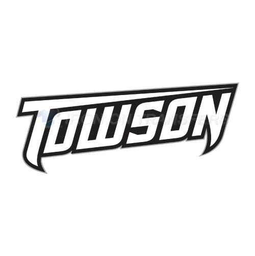 Towson Tigers Logo T-shirts Iron On Transfers N6581